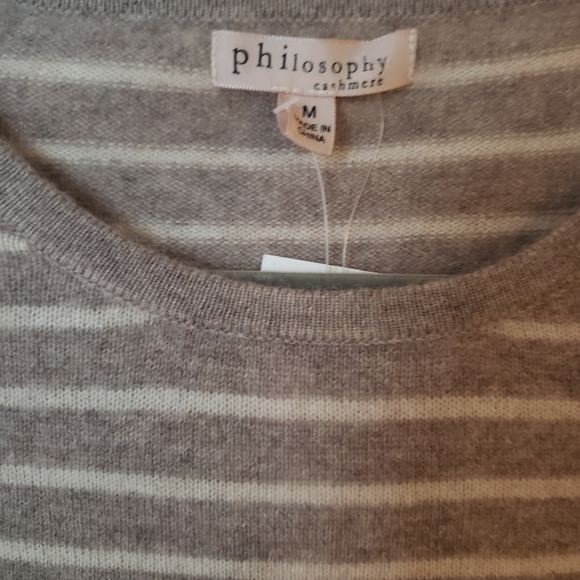 NWT Philosophy Cashmere Sweater - Picture 5 of 5